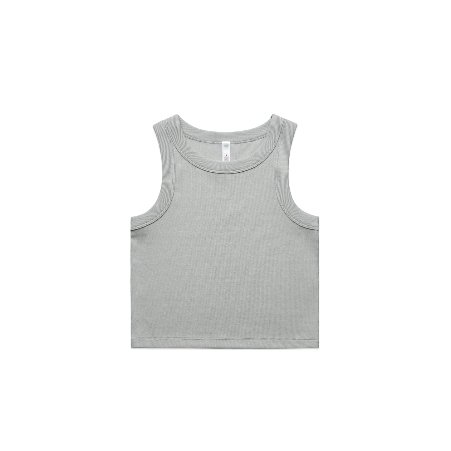 Young Freddy ™Womens organic rib crop tank
