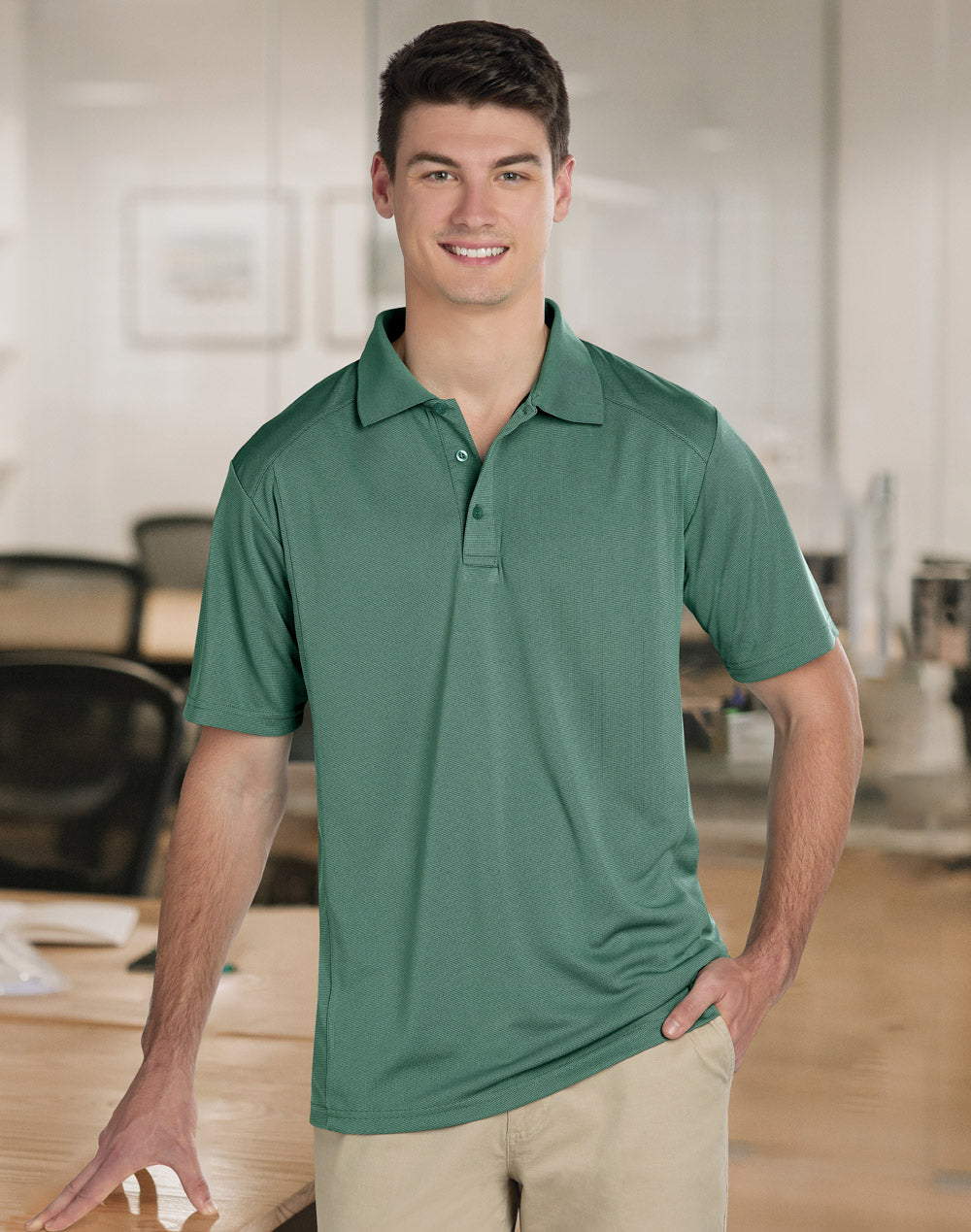 Young Freddy Mens Bamboo Polo