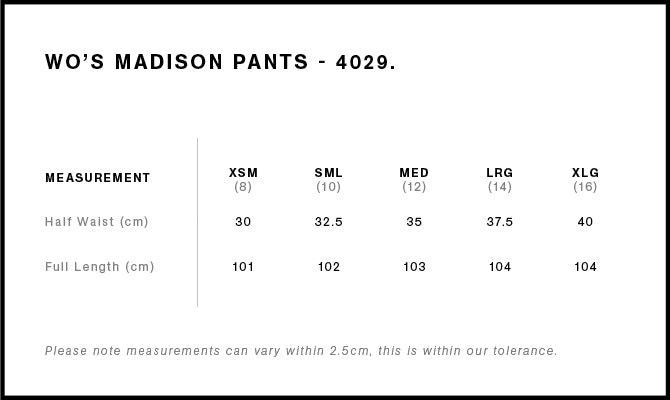 Size Guide