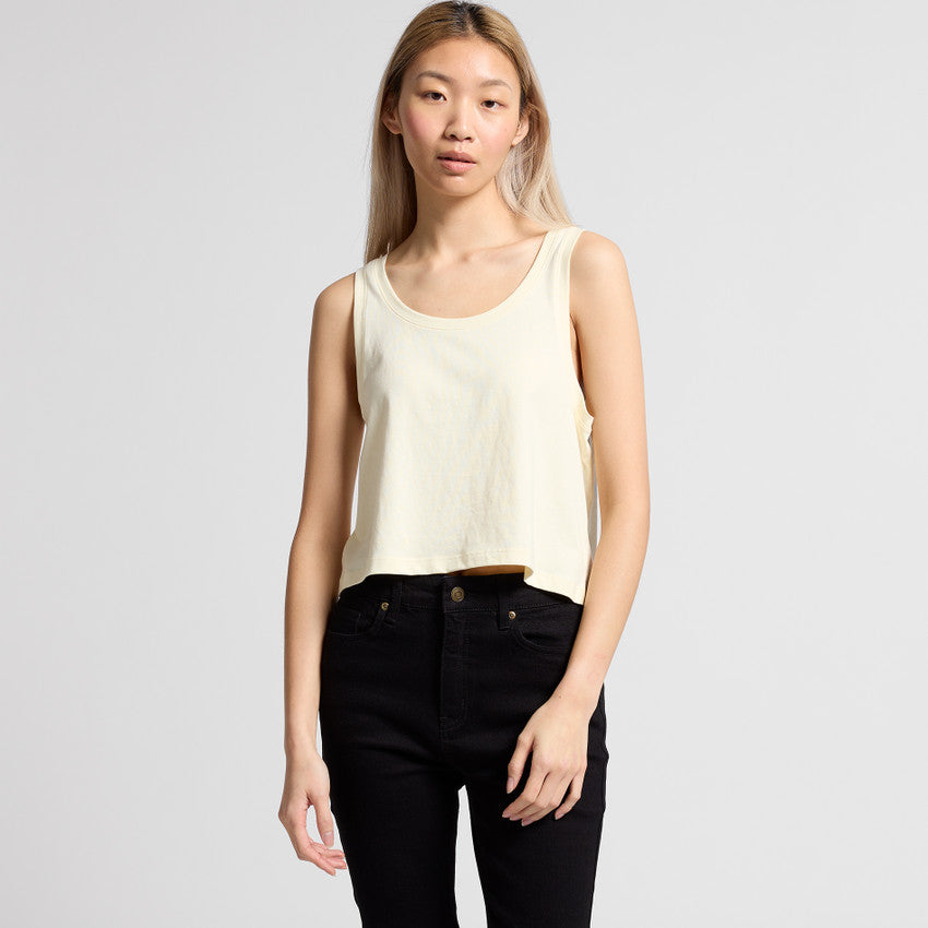 Young Freddy Womens Crop Singlet