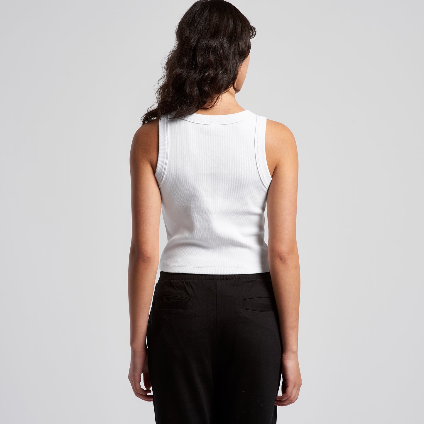 Young Freddy ™Womens organic rib crop tank