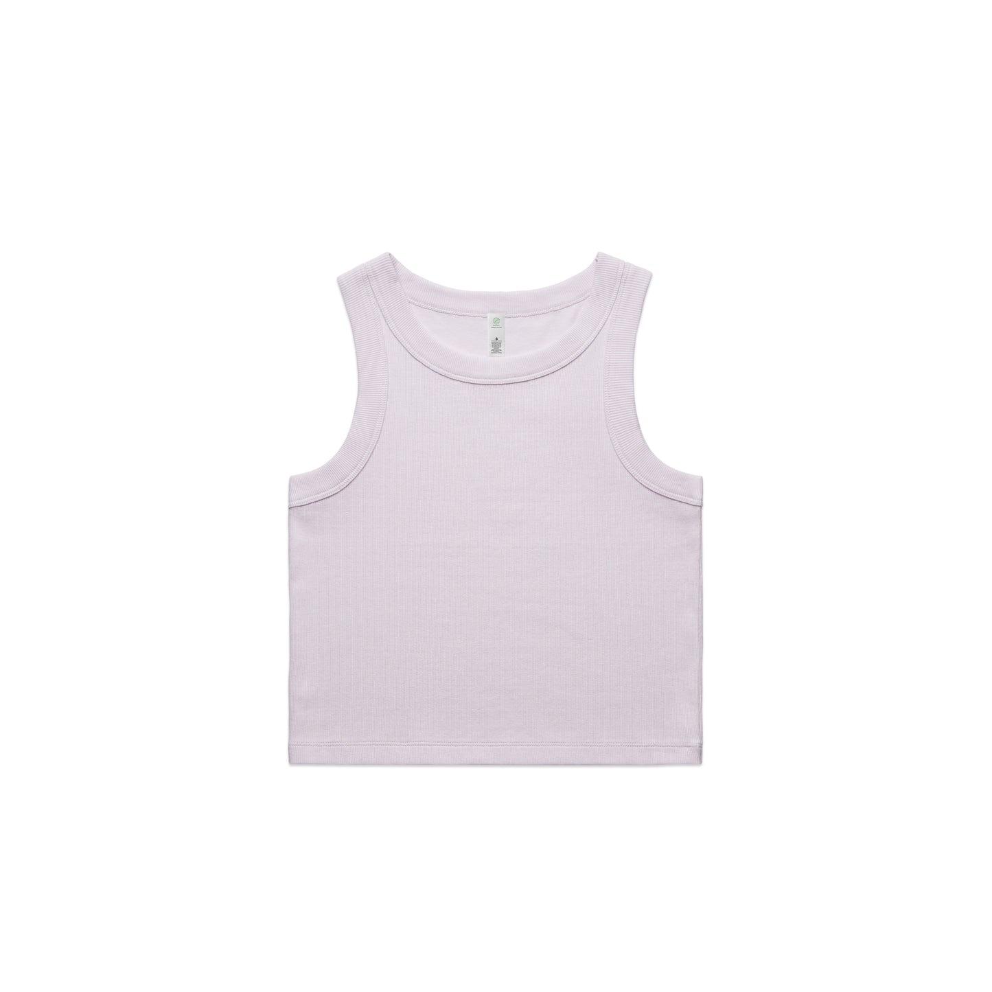 Young Freddy ™Womens organic rib crop tank