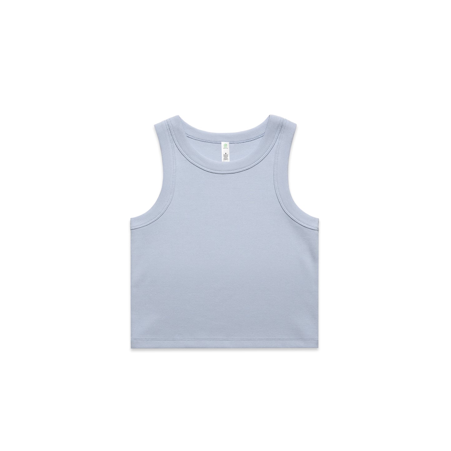Young Freddy ™Womens organic rib crop tank