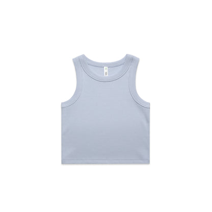 Young Freddy ™Womens organic rib crop tank
