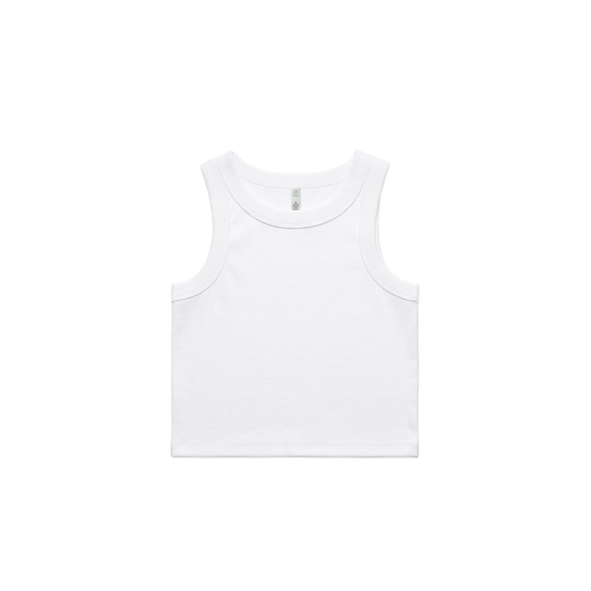 Young Freddy ™Womens organic rib crop tank