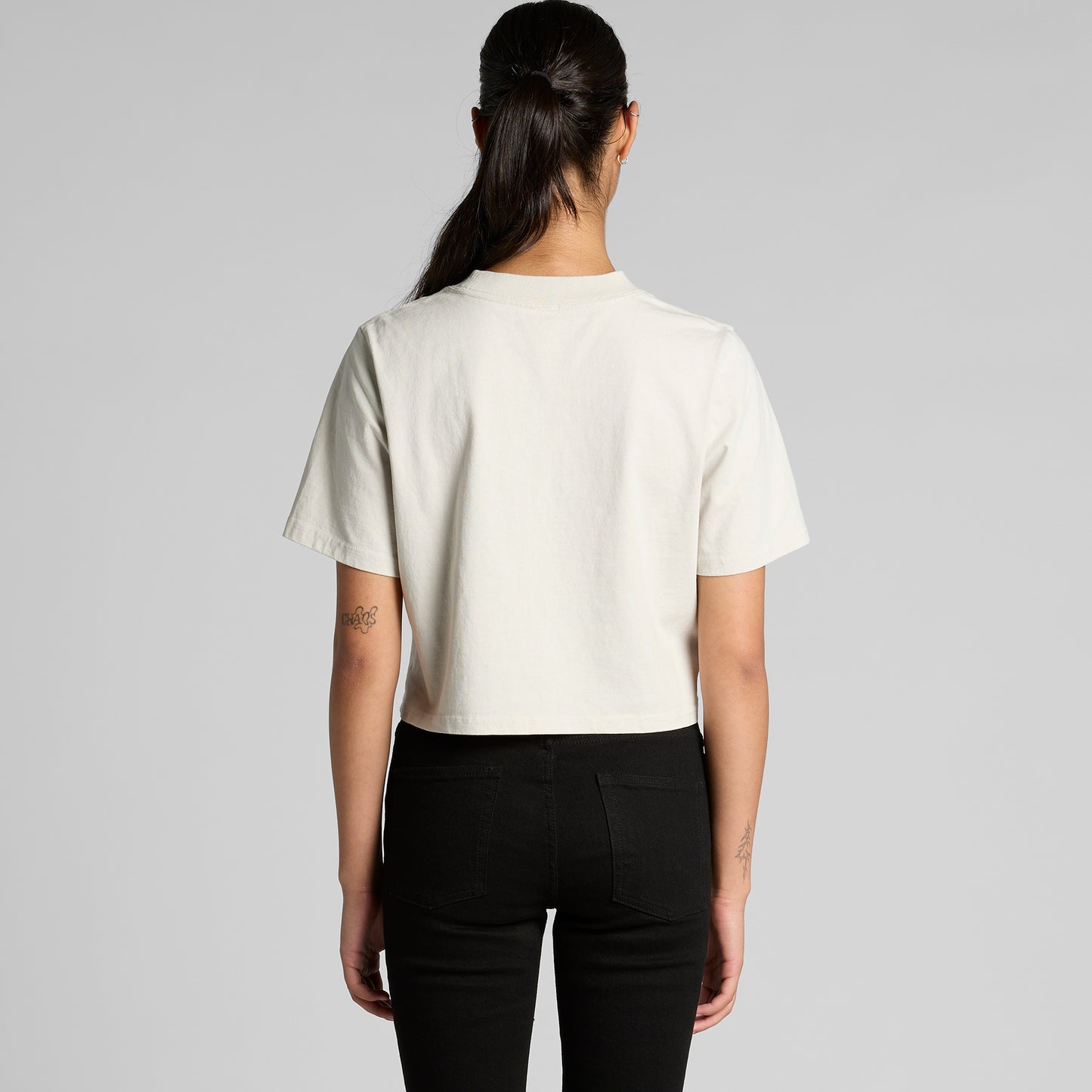 Young Freddy Women's Heavy Faded Crop Tee