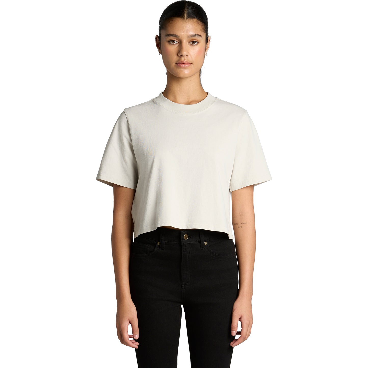 Young Freddy Women's Heavy Faded Crop Tee