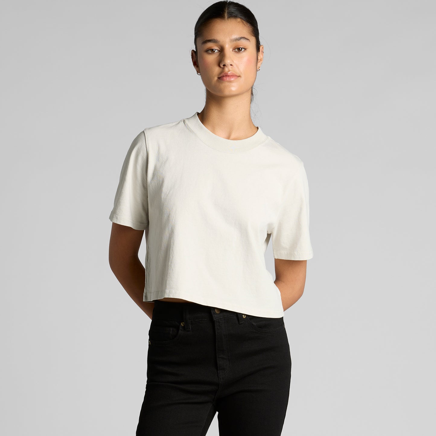 Young Freddy Women's Heavy Faded Crop Tee