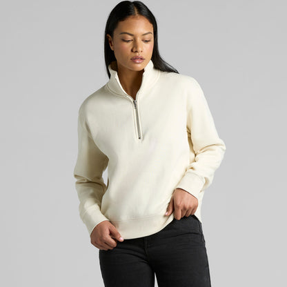 Young Freddy Women's Stencil Half Zip Crew