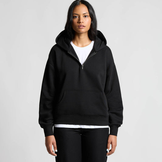 Young Freddy Women's Relax Half Zip Hood