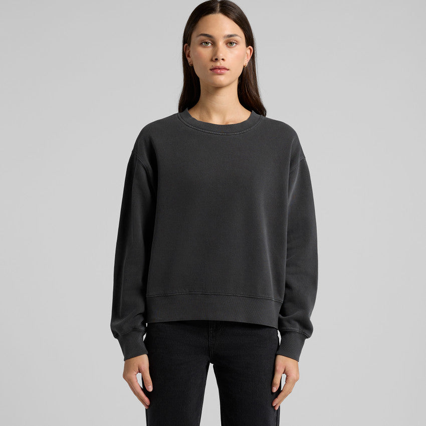 Young Freddy Women's Relax Faded Crew