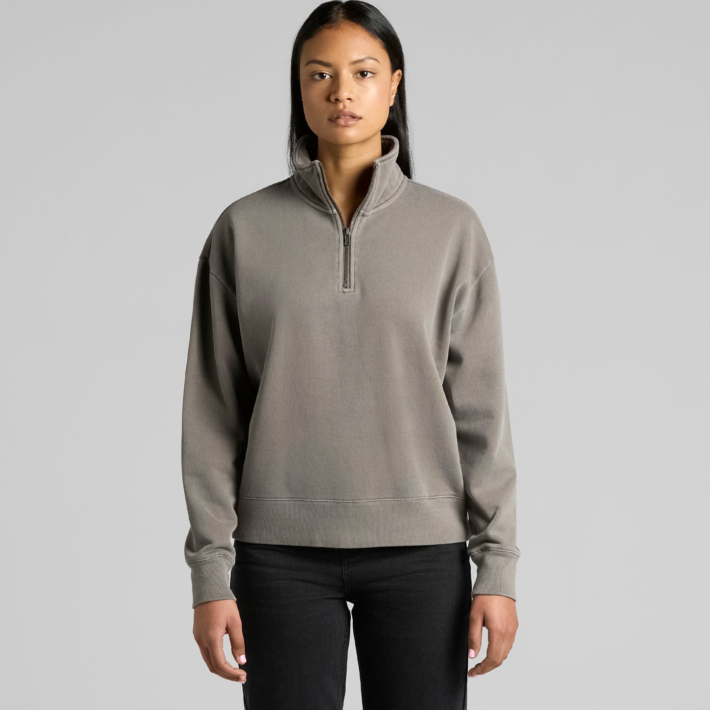 Young Freddy Women's Relax Faded Half Zip