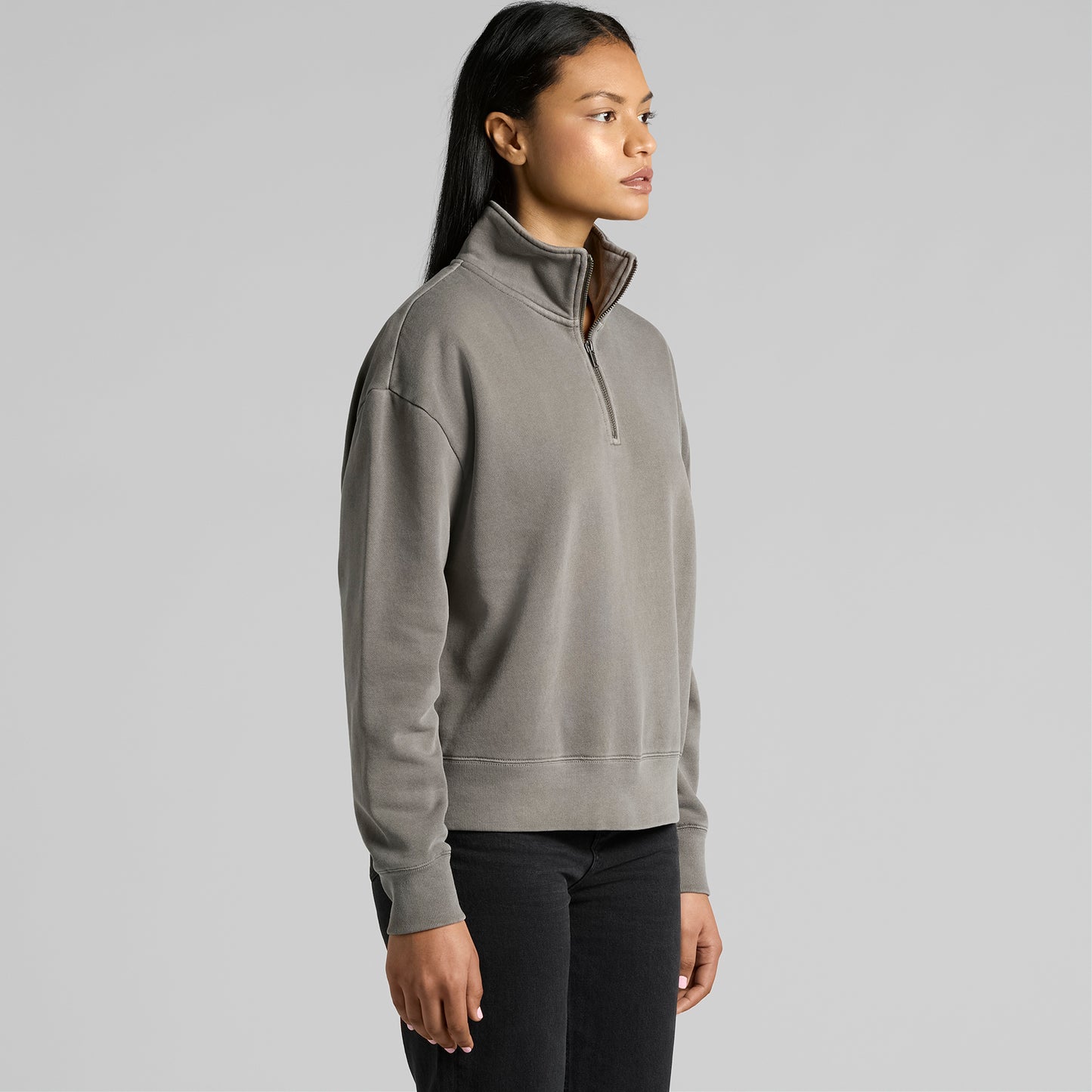 Young Freddy Women's Relax Faded Half Zip