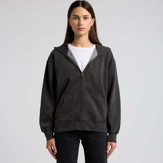 Young Freddy Women's Faded Zip Hood