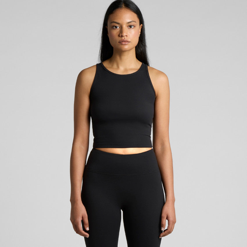 Young Freddy Women's  Active Crop Tank