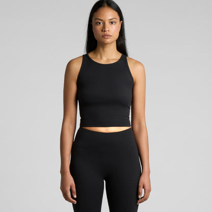 Young Freddy Women's  Active Crop Tank