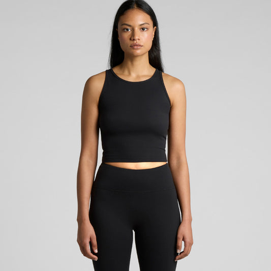 Young Freddy Women's  Active Crop Tank