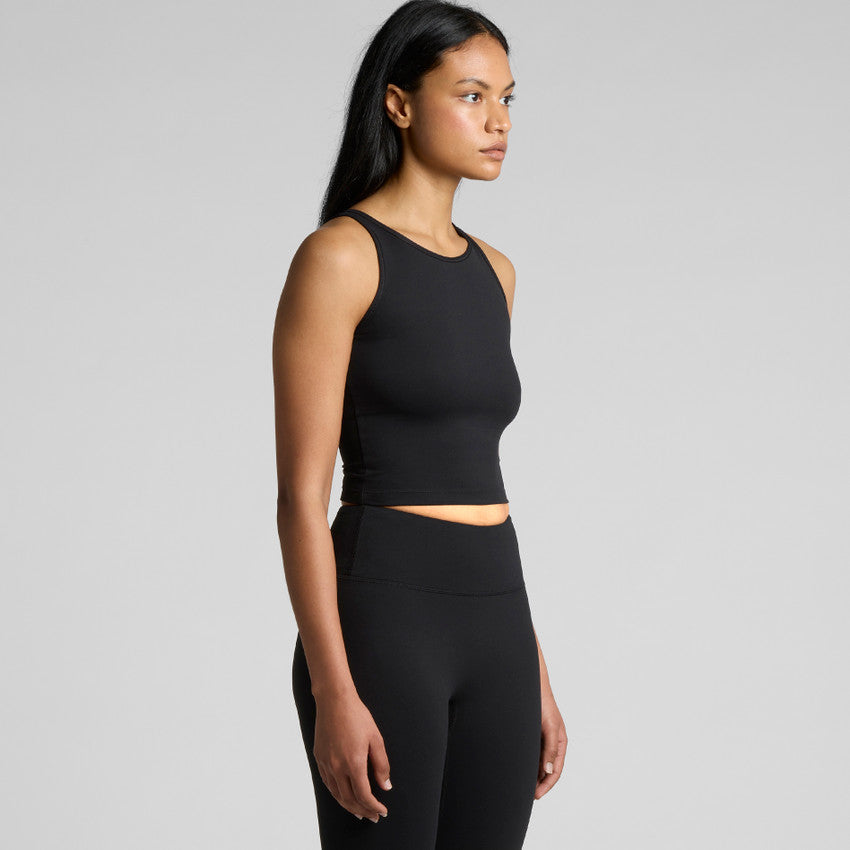 Young Freddy Women's  Active Crop Tank
