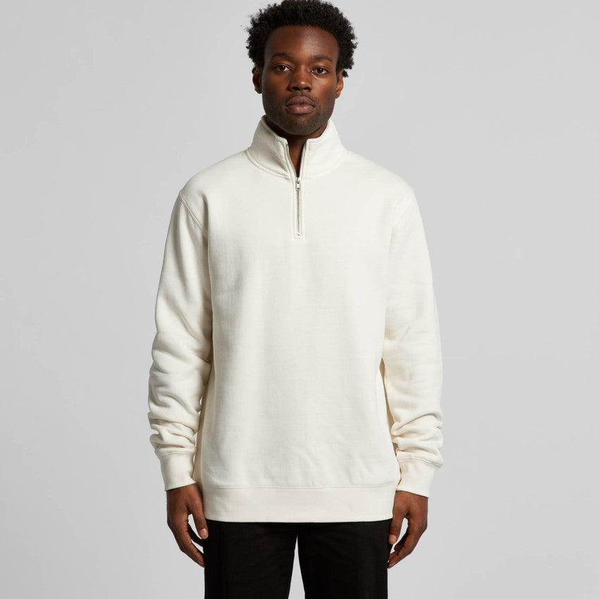 Young Freddy Men's Stencil Half Zip Crew