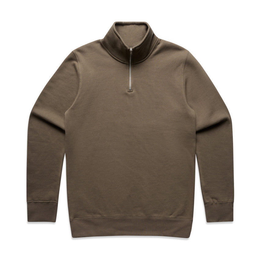 Young Freddy Men's Stencil Half Zip Crew