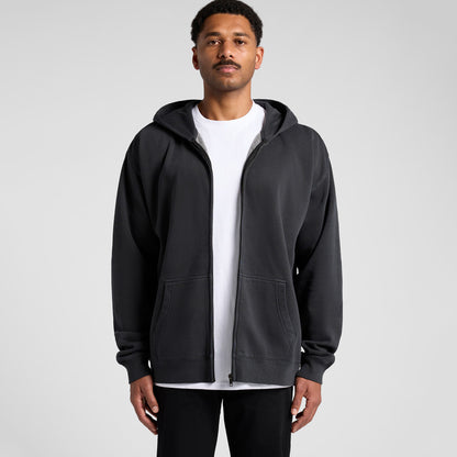 Young Freddy Men's Relax Faded Zip Hood