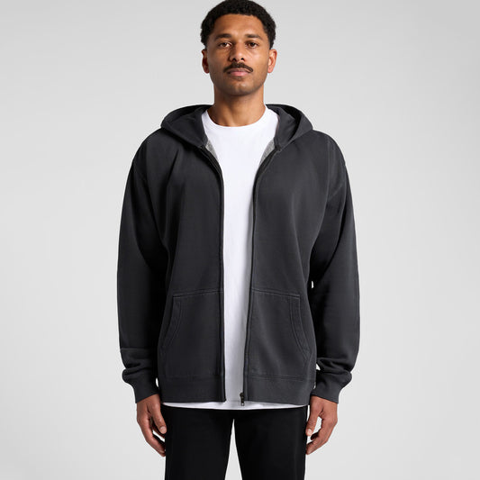 Young Freddy Men's Relax Faded Zip Hood