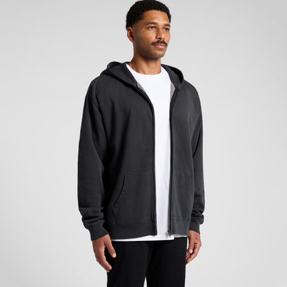 Young Freddy Men's Relax Faded Zip Hood