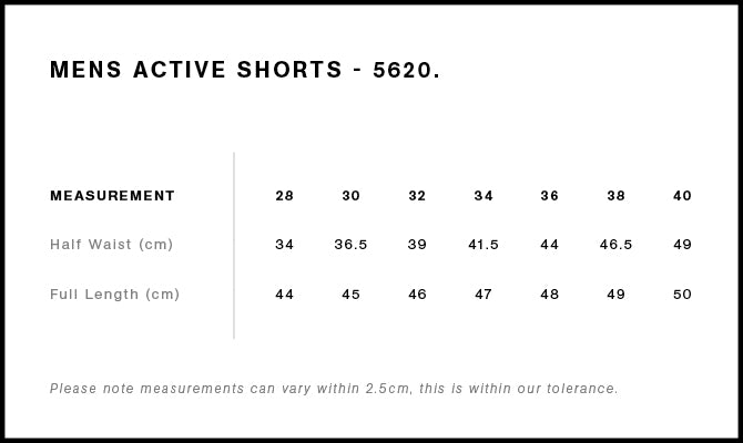 Size Guide