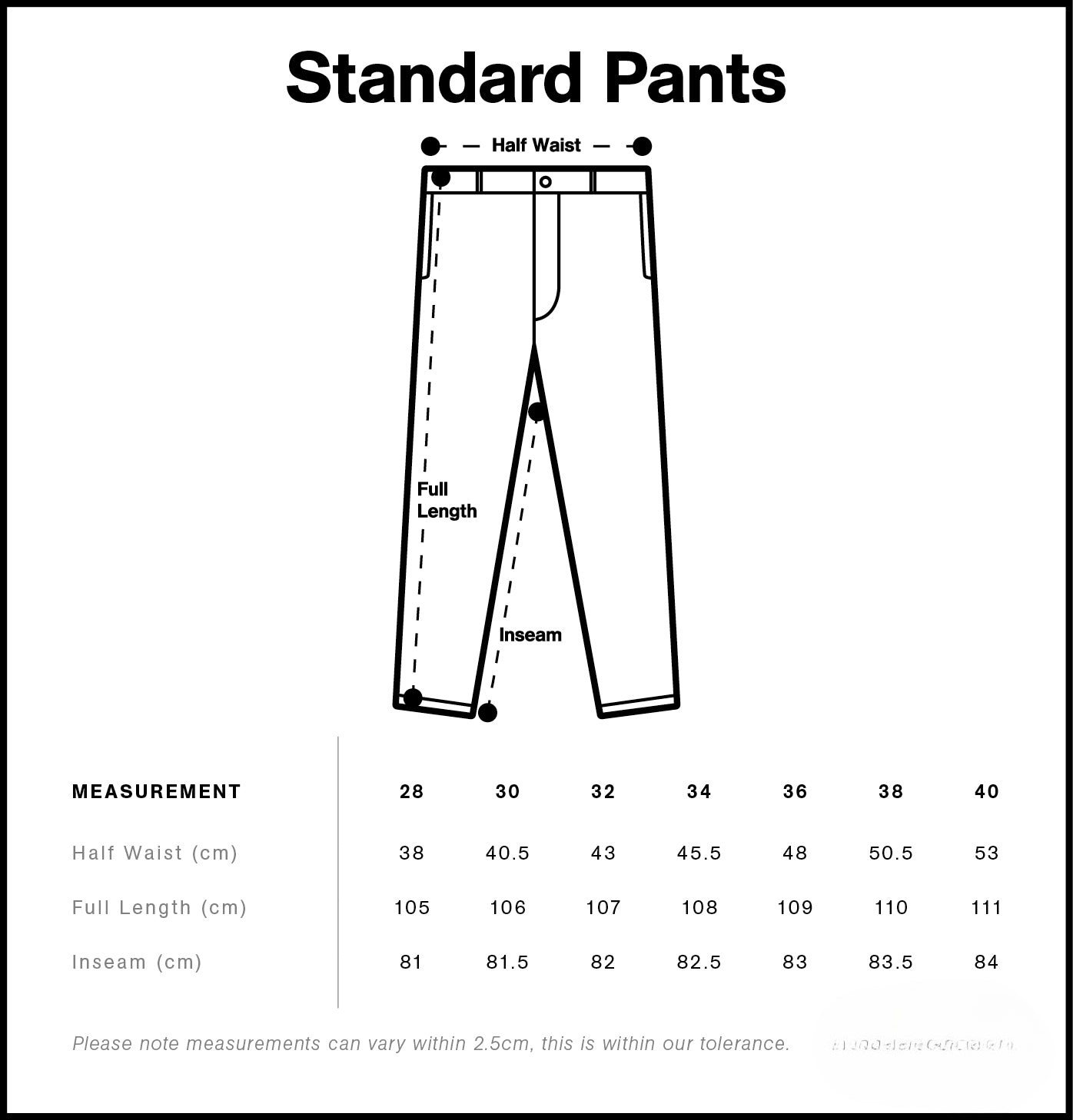Size Guide
